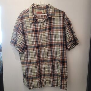 Polo Jeans Ralph Lauren 100% Cotton XL Men's Button Front Shirt